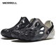 
Merrell outdoor hole shoes HYDRO MOC Venom breathable lightweight one-foot pedaling stream hole shoes men 719 black gray 46