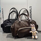 Adidas (adidas) Overseas officiel Clover Sports and Casual Retro PU One-épaule Crossbodybag JV9277JV9284JV9283 Black JV9283