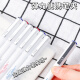 
Morning stationery GP1390 full needle neutral pen 0.5 student examination carbon black business office white pole signature pen ST pen nib water refill can replace stationery supplies black writing 12 pieces/box