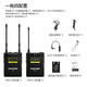 Mailada WM12P one-to-three wireless lavalier microphone Little Bee interview mobile phone microphone radio microphone live broadcast audio equipment SLR camera recording microphone wireless microphone