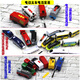 Qianqimeng electric locomotive is compatible with wooden Mitu wood BRIO wooden rail car small locomotive children's wooden rail red locomotive + carriage + unpowered head