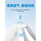 OEMG 重磅260g短袖t恤男士夏季新款潮牌五分袖假两件亨利领百搭体恤衫 浅灰色 XL [建议120-135斤]