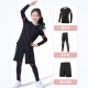 Traje de entrenamiento de medias para niños de Disney para hombres y mujeres Basketball Football Football Sports Running and Fitness Ropa de secado rápido, secado rápido de 3 piezas Black y Red Women 120 Altura 12040Jin [Jin iguala 0.5 kg]