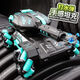 Джингсен детские дистанционные управления Tank Toys Sensing Sensing может запустить водные пули Электрический четырехколесный внедорожник подарка (синий) S-Big Macintosh Tank [Двойной пульт дистанционного управления] Стандартный одно электрический [около 40 минут + 60 000 водных пуль]]