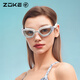ZOKE adult flat swimming goggles, professional swimming training, HD waterproof, anti-fog, eye-friendly 625501150-1