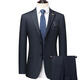 Angel Bird Suit Two-piece Men's Business Versatile Wedding Dress Wool Professional Suit Light Luxury Jacket 2602 Black Striped Suit + Trousers Double Slit 50 180/52 Recommendation 1-165 Jin Jin equals 0.5 kg