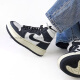 Nike AirJordan1ElevateHighAJ1 high top thick sole retro basketball shoes for women DN3253-100 patent leather white FB9894-100 36.5