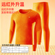 Langsha Herbstkleidung und Hosen reine Baumwollmänner Dünne Herbst- und Winter neue Baumwollpullover antibakterielle und Anti-Mitenthermie-Thermal-Unterwäsche-Set