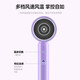 Kangfu hair dryer household negative ion high power hot and cold wind strong wind quick drying hair dryer hair dryer for boys and girls travel dormitory KF-3158 1600W Purple