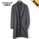 La nueva chaqueta para hombres de lana de Gu Helun, el invierno, la tendencia de tweed tweed tweed tweed tweed tweed tweed tendencia khaki m /170 recomendado 125-140Jin [Jin es igual a 0,5 kg]