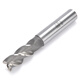 Shanggong Pack of 10 Coarse Tooth Straight Shank End Mills 3 Flutes 8mm HSS High Speed Steel Milling Tools