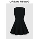 UR2025 Spring New Women's Modern Charming Waist Slim Sleeveless Dress UWG750015