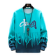 Lanpinge Frühlings- und Herbststil Junior High School und High School College-Schüler Chinesischer Stil Sweatshirt Sport und Freizeitanzug Jungen und Teenager trendige Kleidung grau ein Stück Sweatshirt 683 m (Empfohlene Höhe 150-160 cm)