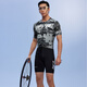 EVR Cycling Suit мужчина летние граффити с короткими рукавами напечатано в воздухопроницаемое, быстросохнущее, высококачественное, тонкое и переменное скорость