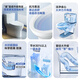 Huida Flush Dovel Home Home-Power Soversing Water-Effectiouge Siphon Toiet HDTA-6168