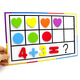 Fischereifahrernoten Grundschüler zehn Gitter Array Unterricht AIDS Magnetic Nummer zehn Mathematik innerhalb von 10 Additions- und Subtraktionsspielzeug Magnetic Tile Board Ten-Grid-Array Tabelle 1