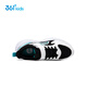 361 [Gleiches Modell im Einkaufszentrum] Kinderschuhe Jungen Kinder lässige Schuhe 2025 Frühlings- und Sommermitte und große Kinder neue Sportschuhe Carbon Schwarz/361 Grad Weiß/Ente Blue 38