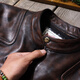 JEEP SPIRIT horsehide motorcycle leather jacket washed and aged Tom Hardy classic stand collar retro men's leather jacket men's coat men horsehide heavy color rubbing M