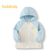 Balabala Jackets para niños para niños y niñas 2025 Nueva ropa de primavera Bloque de color superior versátil al aire libre 208125105212
