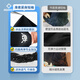 Short-sleeved compressed clothes for men's quick-drying high-elastic fitness clothes for summer training sports running T-shirt short-sleeved base tights Z123210348/pure black [reflective logo] XL (180)