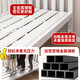 
Xingde children's splicing bed iron-high guardrail baby can be customized widened splicing adults can sleep on a crib for boys and girls. Three-sided guardrail + 5cm coconut palm mattress 200*80 [Environmental and odorless]