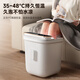 康佳【新年礼物】足浴盆杀菌泡脚桶加热全自动按摩器老人恒温电动一体洗脚盆2025熏蒸家用生日礼物 【人体工学杀菌高深款】智能定时恒温+遥控+加高加深 【官方指定高端系列】