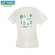 
YONEX2025 new Yonex badminton uniform quick-drying short-sleeved men's and women's T-shirts environmentally friendly series sports top 16833 women's 16835CR ice beige 2XL