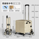
Kezhitu custom grocery shopping cart household folding shopping cart pick up express cart trailer hand pulling truck portable light pull [L3881] medium size (30L) hook model [warm