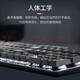 Logitech K845 Wired Gaming Mechanische Tastatur 104 Taste DIY Farbschlüsselkaps E-Sporttastatur Huhn Huhn Backbeleuchtung Metall Panel K845 Red Achse-Schatz Party