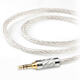 XIAOFAN IE80S Upgrade Kabel N3AP IE40PRO IM70 BALIGKABEL SHAUS 846 MMCX Custom Interface A9 Silberversilberte Version 8 Version 8 Core 3,5 mm Stecker/1,2 Meter