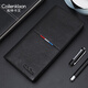 Coilenklaon Herren Long Wallet Business Light Luxury Langkapazität Kartenbeutel Kopfschicht Cowide Multi-Card-Brieftasche Geburtstagsgeschenk Brieftasche QJ60016-3 (Theke Geschenkbox)