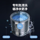 Lavadora de pulsador Midea totalmente automática 10 kg de gran capacidad Patente de la casa Limpieza gratuita de patentes yurun lavado de manos para evitar el intercambio de óxido, antiguo por nuevo, subsidio nacional para electrodomésticos MB100V36T