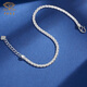 Chinese jewelry platinum bracelet for women PT950 platinum flash bracelet as a New Year, Valentine's Day and birthday gift for girlfriend and wife, about 5.3 grams