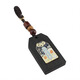 Bucklele retro ebony no-fly brand car keychain pendant for men and women high-end wooden gifts for couples peace ornaments 834-1# Tang Cai future promising ebony keychain