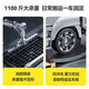 
Shantoulin Village flatbed truck trolley small truck pull truck trolley trailer four-wheel household trolley lightweight and foldable without installation 48x7 stainless steel bracket with steel beam 684Jin [Jin equals 0.5 kg]