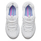 Skechers Chaussures féminines automne et hiver 2025 Nouvelles chaussures de panda en cuir épaisse semelles accordées papa chaussures blanches Sneakers décontractés non glissés 11979-WSL 35