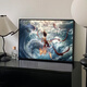 Peking 2025 NEU NEWHA 2: Dämonisches Kind No Sea Digital Oil Painting DIY handbemalte Graffiti Cartoon Hochfreundliche Dekoration 12173 60*80 cm Dicke Innenrahmen für Massivholz + schöner Außenrahmen [Standardholzfarbe]