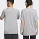 Adidas kurzärmelige Männer- und Frauenkleidung 2025 Neue Fitness und Laufen atmungsaktives Sportbekleidungspaare Comfort Casual Round Neck T-Shirt IP3887 XS