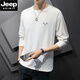 T-shirt à manches longues de Jeep Spirit Cotton Men à long terme.