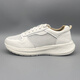 
Western Region Camel Leather Sports and Casual Men's Shoes Hollow 100-Layer Cowhide Breathable Comfortable Lightweight High-Elastic Thick Sole Strong Sneakers 688 White and Cold Men Please read [must read before shooting] 38 Shoot by the size of the sneakers