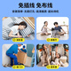 九目无线监控摄像头高清夜视户外防水360度旋转免布线远程手机连接支持云存储双向语音移动侦测报警 【2025全新升级续航版】监控+侦测+夜视 64G