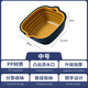 Xincong vegetable sink kitchen drain basket washing vegetable basin vegetable basket multi-functional fruit plate vegetable basket thickened water filter basket 6-piece set extra large + large + medium yellow and blue combination - event exclusive