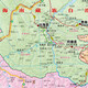2025 Neue, verbesserte großformatige Karte der Provinz Qinghai, Größe ca. 1,1 m x 0,8 m, Faltcover, großformatige Karte des politischen Bezirks, Karte des Stadtbezirks, städtische Karte, Aufteilung des politischen Bezirks, städtische Transportroute, Informationen zu Tourismusgemeinden, leicht zu transportierende Karte der China Provincial Series