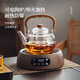 Yipot tea teapot glass teapot thickened kettle glass lifting kettle health pot electric ceramic stove teapot set transparent thickened Shanhe lifting kettle 1100ml