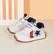 Baby Kleinkindschuhe 2025 Frühlings- und Herbststil-Jungenfunktionsschuhe Anti-Kollision Babyschuhe für Frauen Weiche Sohle Kinderschuhe 1-3 Jahre alt 831 Hidden Blue/Weiß [Doppel-Netz atmungsaktiv] 25 Die innere Länge der Schuhe beträgt ca. 15,8 cm