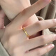 Shilian is suitable for 2024 new knotted ring for women, knotted 18k gold-filled niche design, high-end gold knotted ring, opening adjustable