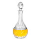 New popular glass whiskey bottle, bottle, bottle, cup set 800ml 12163 round plug (