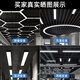 XMSJ定制照明铝方通专用灯方通灯led长条灯办公室吊顶灯超亮长条平板 升级加亮款15053cm-36W白光