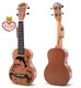 IbanezhelloKitty尤克里里女儿童小吉他初学者拨片可弹奏入门级七夕礼物 凯蒂猫尤克里里*保修两年玫瑰木 21英寸