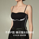 URAs 25 Neues Produkt yu Shuxin gleicher Stil wie dreidimensionale Brustpolsterweste der Brust-Hosenträger für Frauen, die einen schönen Rücken-BH tragen [Yu Shuxin gleicher Stil] Schwarz S für 45-50 kg geeignet sind